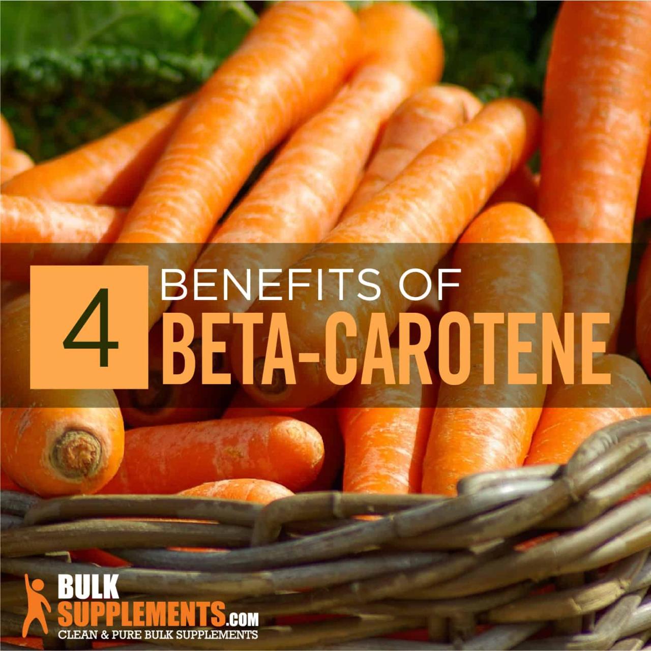 Carotene beta carrot surprising vitamins