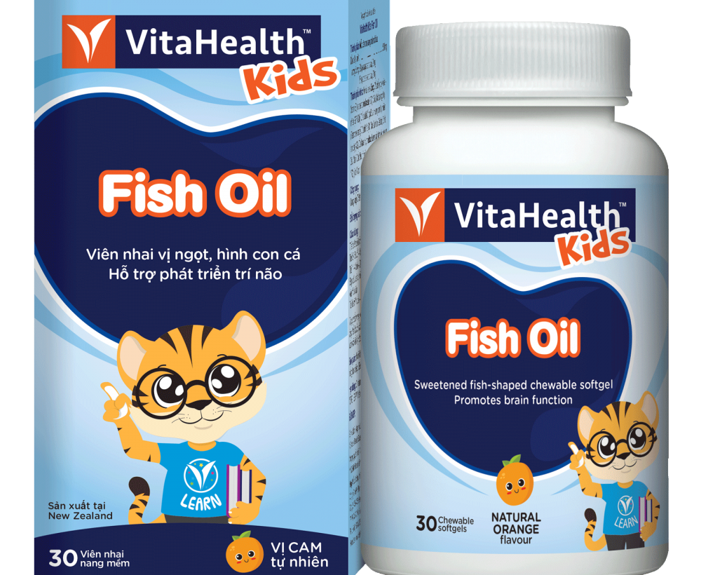 Vitamin smart kids minyak ikan untuk anak dalam kemasan praktis