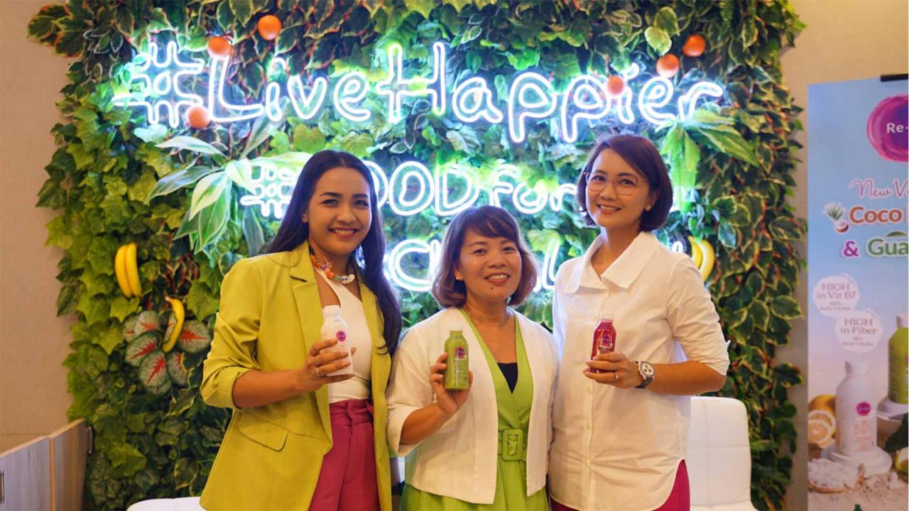 Pertama di indonesia true cold pressed guava juice