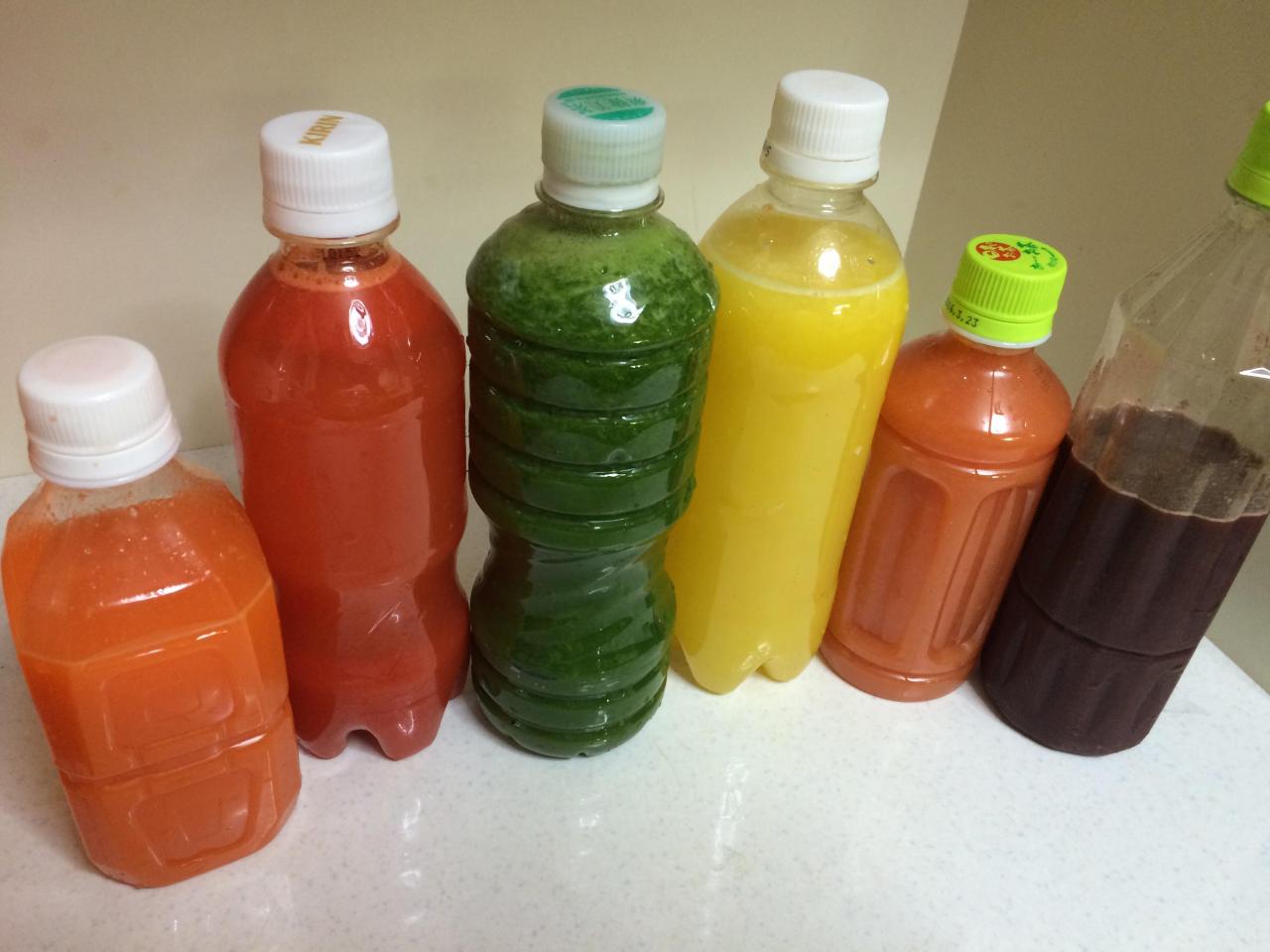 Fasting juice cold press