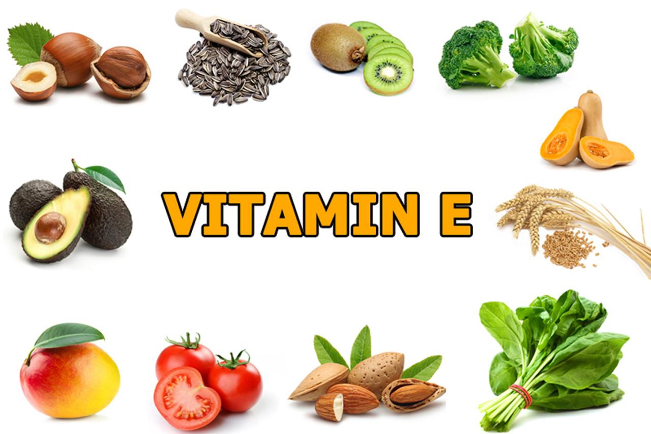 Vitamin e yang bersumber dari makanan lezat