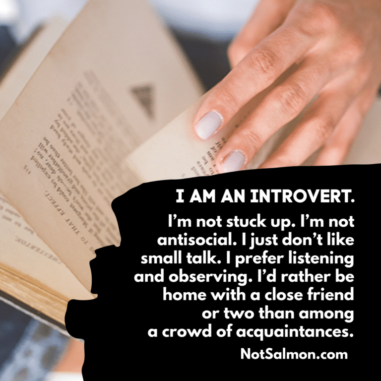 Introvert adalah nyaman menyendiri tapi bukan antisosial