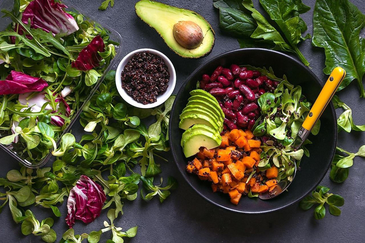 Jenis jenis makanan vegetarian terbaik untuk pemula