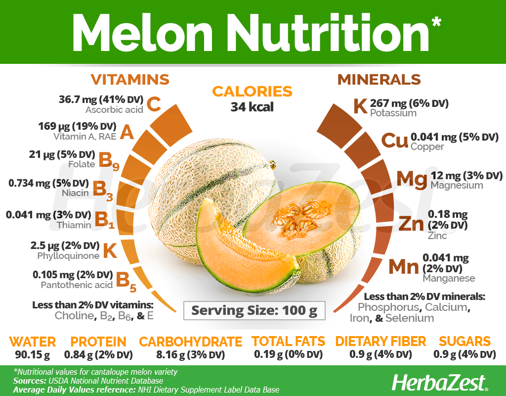 Melons nutrition