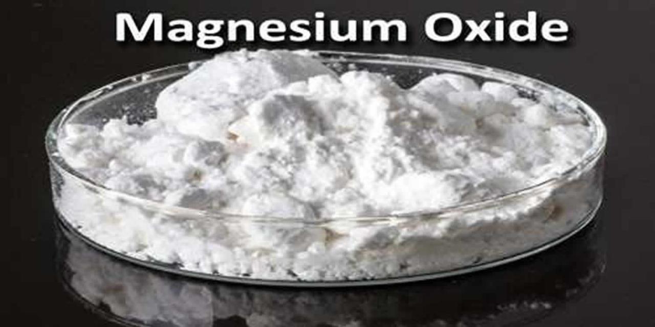 Magnesium oxide fungsi dan cara penggunaan