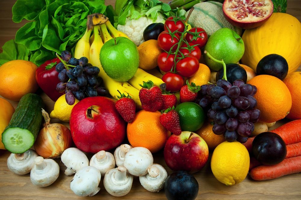 Healthy fruits