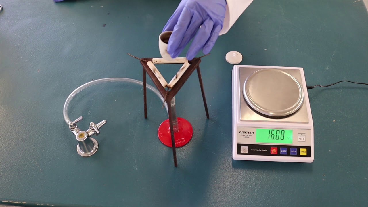 Magnesium oxide experiment