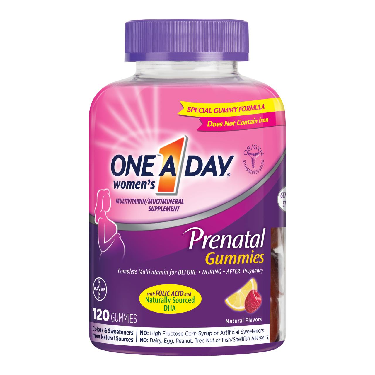 Vitamins prenatal pregnancy gummies folic acid supplements supplement multivitamin flavors necessary ones vitacost