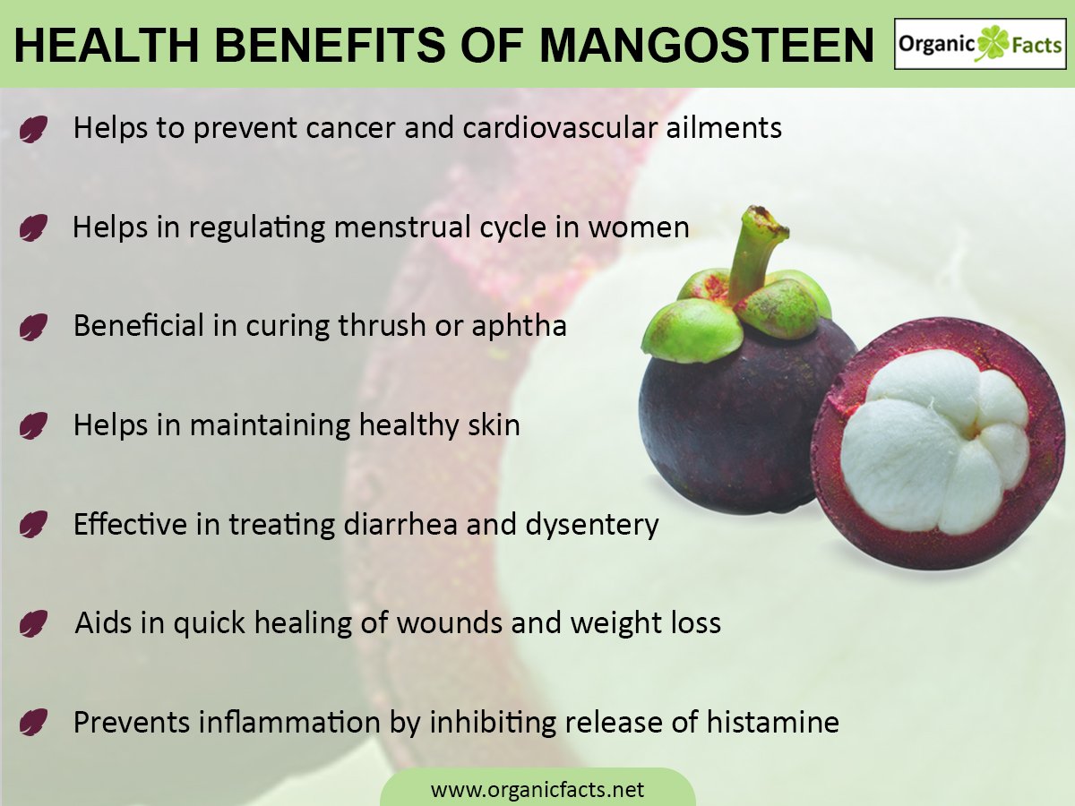 Health mangosteen benefits various